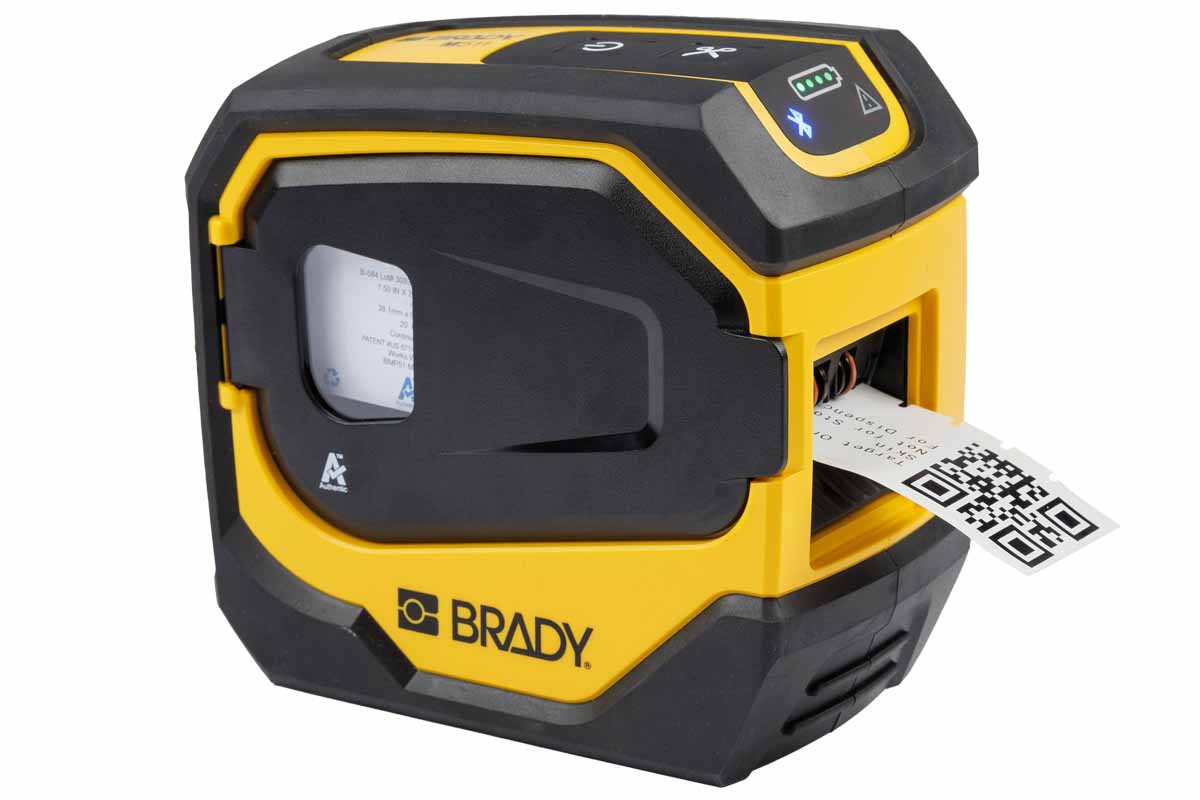 The M511 Brady portable printer.