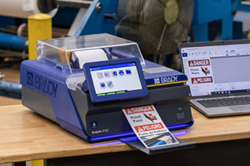 Brady J7300 label printer.