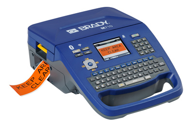 A Brady M710 portable printer.